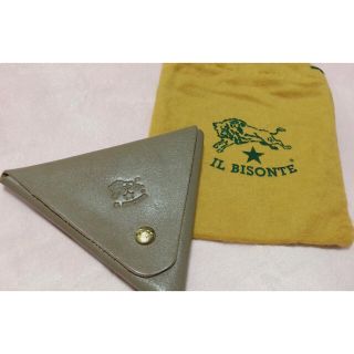 イルビゾンテ(IL BISONTE)の【未使用】イルビゾンテ　コインケース（グレー）(コインケース)