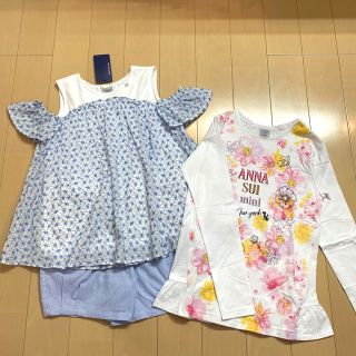 アナスイミニ(ANNA SUI mini)の【ご専用】ANNA SUImini140【新品】♡2点♡(Tシャツ/カットソー)