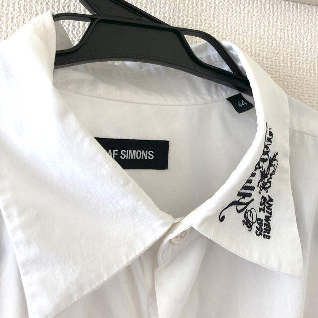 RAF SIMONS ラフシモンズ 2002 S/S R刺繍 タイトシャツ /