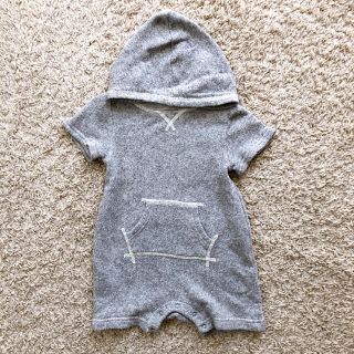 ベビーギャップ(babyGAP)のbabygap スウェット ロンパース  70cm(ロンパース)