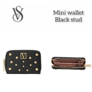 ヴィクトリアズシークレット(Victoria's Secret)のラスト1♡ヴィクトリアシークレット ミニ 財布 小銭入れ ブラック(財布)