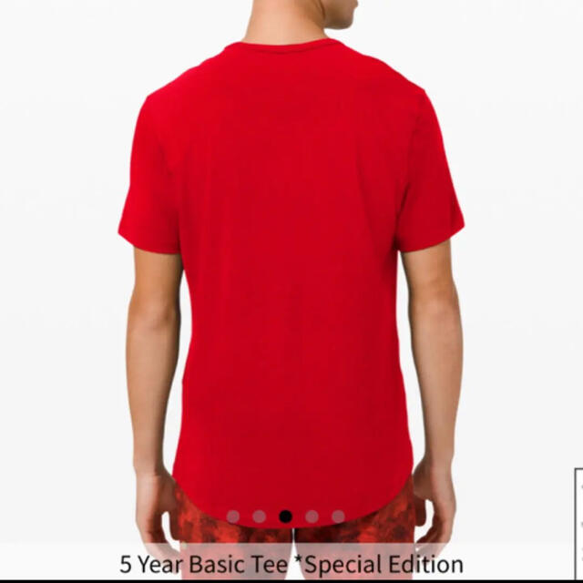 lululemon(ルルレモン)のルルレモン 新品タグ付き　限定Tシャツ　メンズM レディース10-12 メンズのトップス(Tシャツ/カットソー(半袖/袖なし))の商品写真