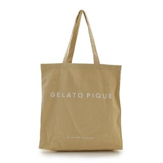 ジェラートピケ(gelato pique)の【新品 タグ付き 未開封】ジェラートピケ トートバッグ イエロー(トートバッグ)