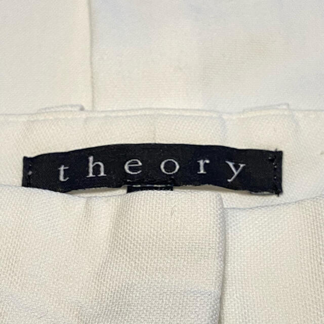 theory(セオリー)のセオリー theory クロップド パンツ ストレッチキャンバス 00 レディースのパンツ(クロップドパンツ)の商品写真