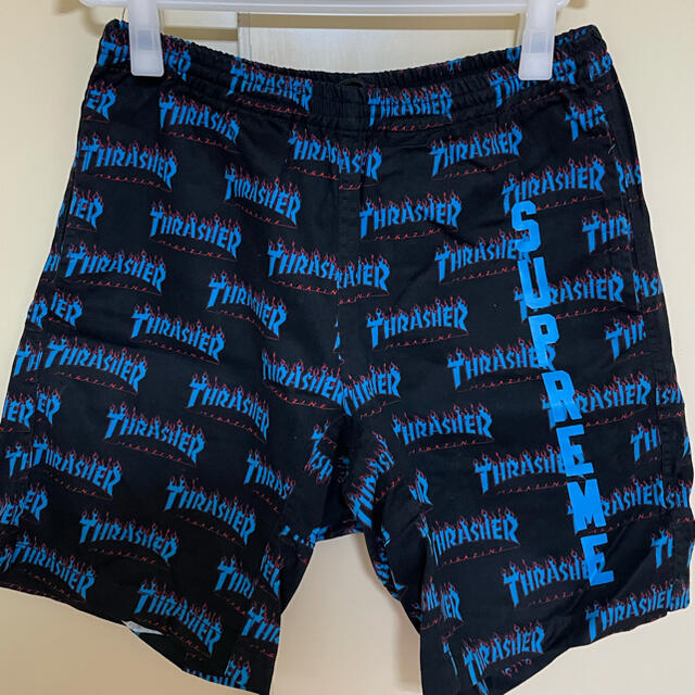 SUPREME X THRASHER SKATE SHORTS S 海外最新 holderbat.alsace-日本