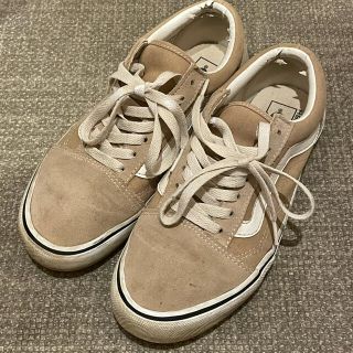 ヴァンズ(VANS)のVANS★オールドスクール　ベージュ　25cm(スニーカー)