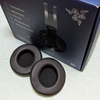 レイザー(LAZER)の【美品】RAZER THRESHER 7.1交換用イヤーパッド(ヘッドフォン/イヤフォン)