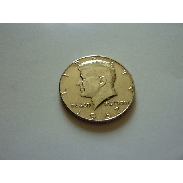 値下げ ➂ケネディハーフダラー銀貨（1967-1969)３枚セット エンタメ/ホビーの美術品/アンティーク(貨幣)の商品写真