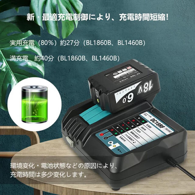 マキタ ジグソー 電動ノコギリ 充電器 セット 互換品 18V 14.4v 工具 スポーツ/アウトドアの自転車(工具/メンテナンス)の商品写真