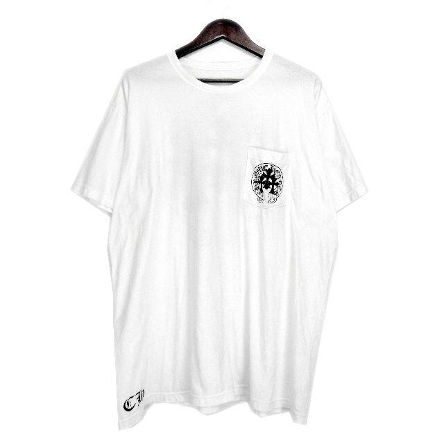 クロムハーツCHROME HEARTS■セメタリークロスアーチロゴTシャツ