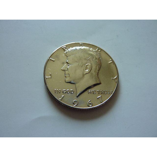 値下げ ④ケネディハーフダラー銀貨（1967）３枚セット エンタメ/ホビーの美術品/アンティーク(貨幣)の商品写真