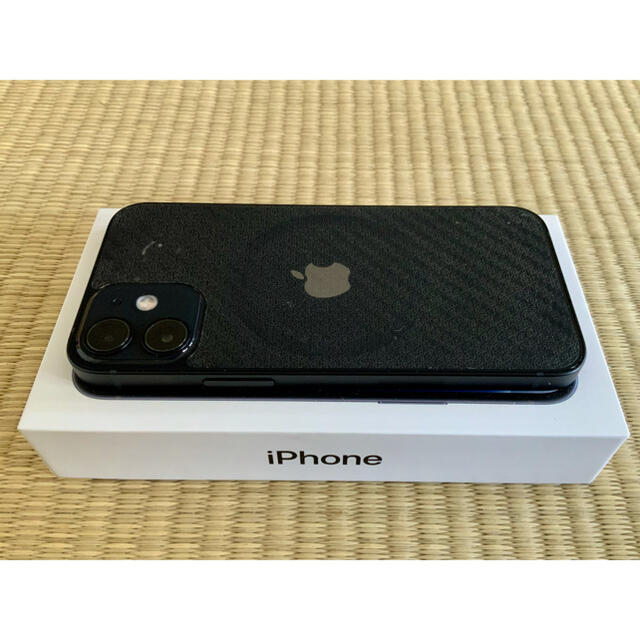 iPhone(アイフォーン)の新品同様 iPhone 12 mini 64GB SIMフリー ブラック スマホ/家電/カメラのスマートフォン/携帯電話(スマートフォン本体)の商品写真
