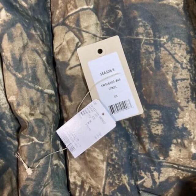 yeezy season5 tree camo jacket XS