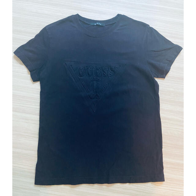 GUESS(ゲス)の【⭐︎送料無理⭐︎】guess  ゲスTシャツ　サイズM ネイビー メンズのトップス(Tシャツ/カットソー(半袖/袖なし))の商品写真