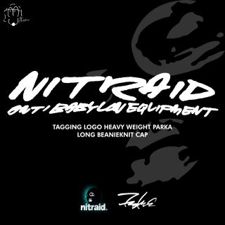 ナイトレイド(nitraid)のNITRAID FUTURA ナイトレイドパーカーニットキャップセットNITRO(パーカー)