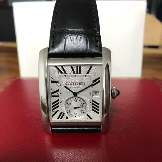 カルティエ(Cartier)のCartier カルティエ タンクMC 機械式 腕時計(腕時計(アナログ))