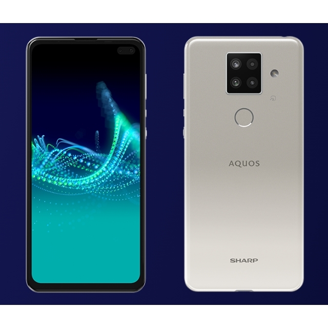 【未使用SHARP AQUOS sense4 plus パープルSIMフリー