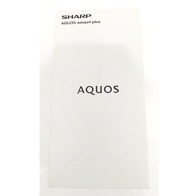 楽天市場】 AQUOS sense4 plusホワイトsimフリー【新品・未開封】ocn版