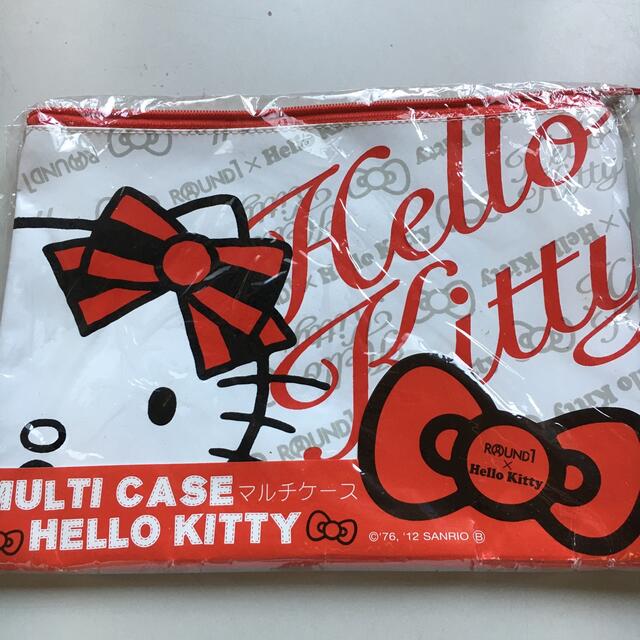 ハローキティ(ハローキティ)のHello Kitty マルチケースと小物入れ　セット エンタメ/ホビーのおもちゃ/ぬいぐるみ(キャラクターグッズ)の商品写真