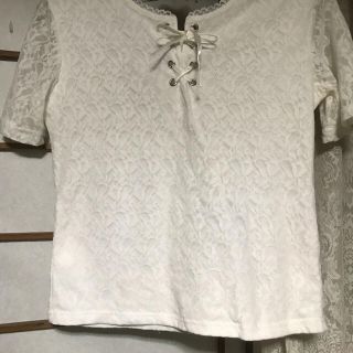 レースTシャツ(Tシャツ(半袖/袖なし))