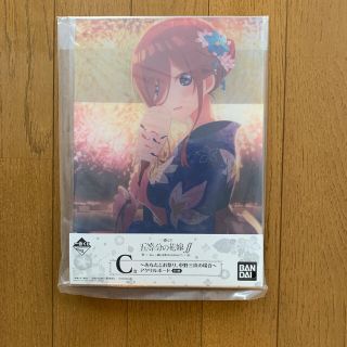 バンダイ(BANDAI)の一番くじ　五等分の花嫁　中野三玖　アクリルボード(キャラクターグッズ)