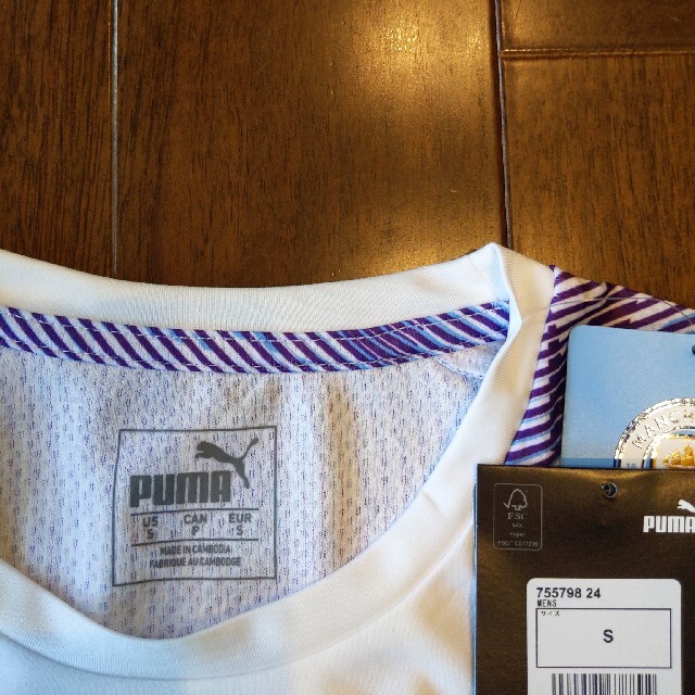 PUMA(プーマ)のプーマ✕マンチェスターシティ　プラシャツ　新品タグ付き スポーツ/アウトドアのサッカー/フットサル(ウェア)の商品写真