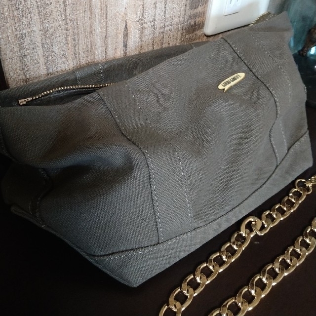 L'Appartement DEUXIEME CLASSE(アパルトモンドゥーズィエムクラス)のGOOD GRIEF/グッドグリーフ Canvas Cluch Bag(L) レディースのバッグ(クラッチバッグ)の商品写真