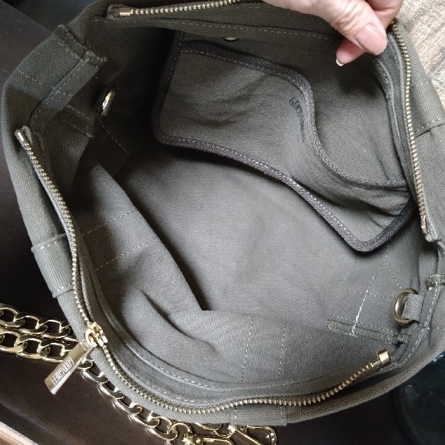 L'Appartement DEUXIEME CLASSE(アパルトモンドゥーズィエムクラス)のGOOD GRIEF/グッドグリーフ Canvas Cluch Bag(L) レディースのバッグ(クラッチバッグ)の商品写真