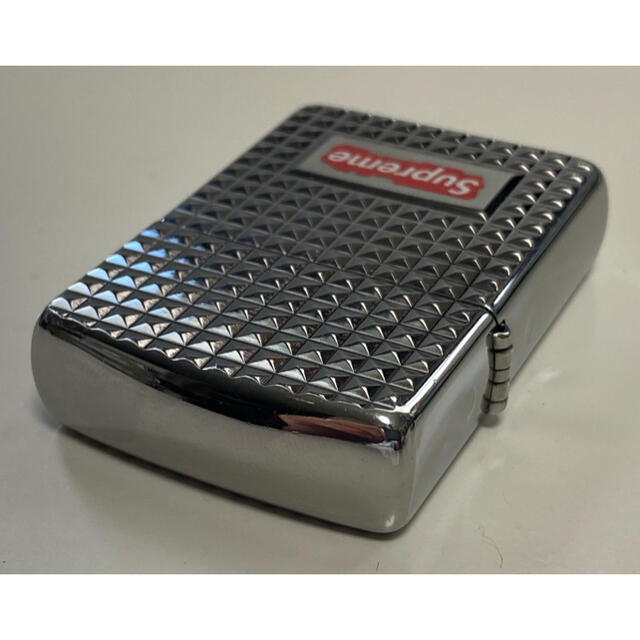 Zippo/ジッポ/ライター/Supreme/限定/ダイヤモンドカット/シルバー