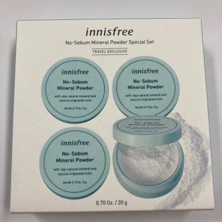 イニスフリー(Innisfree)のイニスフリー ノーセバム ミネラルパウダー 5g X 4個(フェイスパウダー)