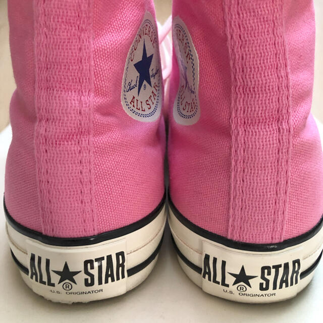 BEAUTY&YOUTH UNITED ARROWS(ビューティアンドユースユナイテッドアローズ)のCONVERSE ALL STAR COLOR HI ピンク 25cm レディースの靴/シューズ(スニーカー)の商品写真