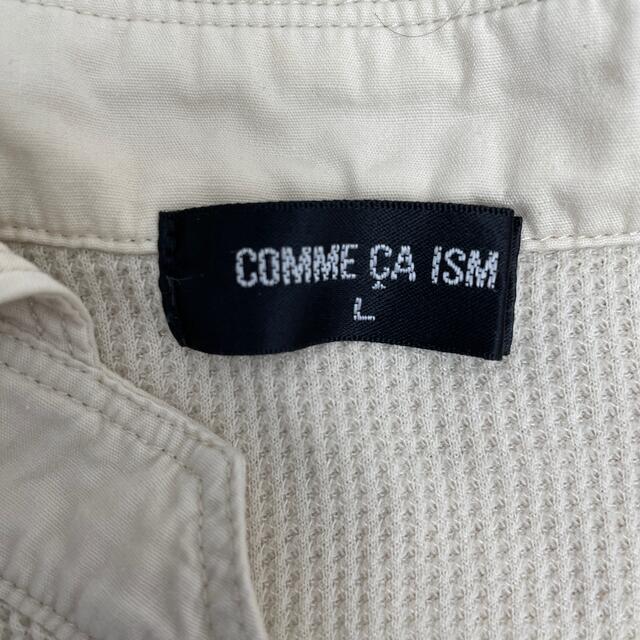 COMME CA ISM(コムサイズム)の【ジミー様専用】メンズ長袖カットソーLサイズ メンズのトップス(Tシャツ/カットソー(七分/長袖))の商品写真