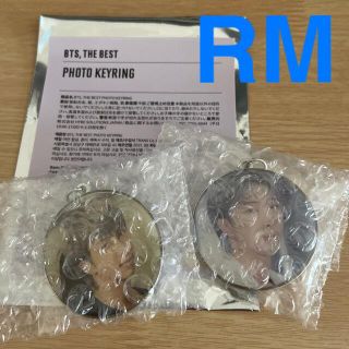 ボウダンショウネンダン(防弾少年団(BTS))のRM 展示会限定キーリング 2つセット(アイドルグッズ)