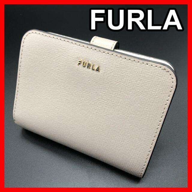 フルラ　FURLA からし色　シンプル長財布