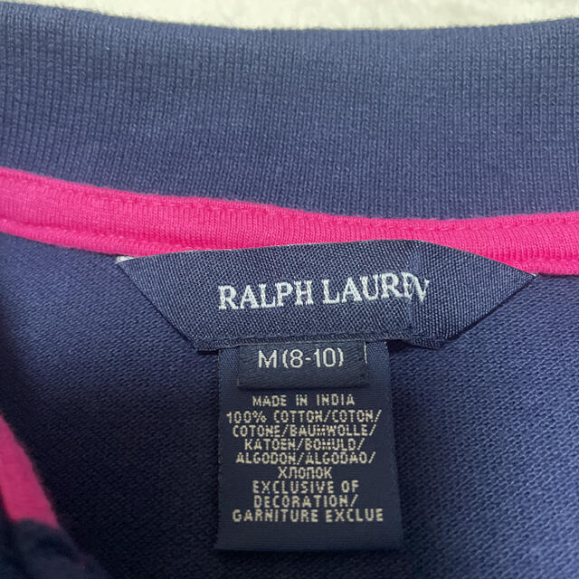 Ralph Lauren(ラルフローレン)のラルフローレン ポロシャツ キッズ140 キッズ/ベビー/マタニティのキッズ服女の子用(90cm~)(Tシャツ/カットソー)の商品写真
