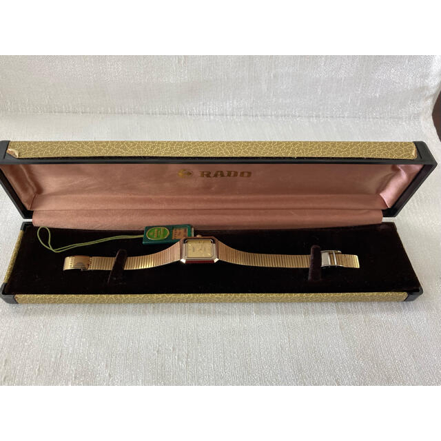 RADO(ラドー)の腕時計　RADO  稼働未確認　箱付き　ジャンク品 メンズの時計(腕時計(アナログ))の商品写真
