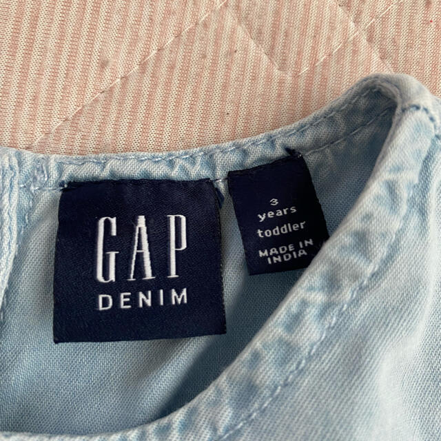 babyGAP(ベビーギャップ)のbaby gapワンピース　3歳　100 キッズ/ベビー/マタニティのキッズ服女の子用(90cm~)(ワンピース)の商品写真