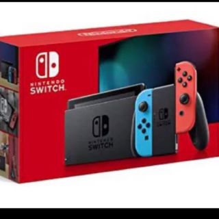 ニンテンドースイッチ(Nintendo Switch)のNintendo Switch JOY-CON(L) ネオンブルー/(R) ネオ(家庭用ゲーム機本体)