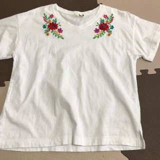 チチカカ(titicaca)の刺繍Tシャツ(Tシャツ(半袖/袖なし))