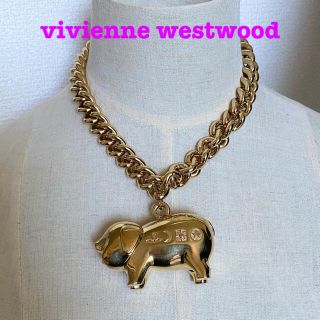 ヴィヴィアンウエストウッド(Vivienne Westwood)のvivienne westwood ジャイアント ピッグ ネックレス(ネックレス)