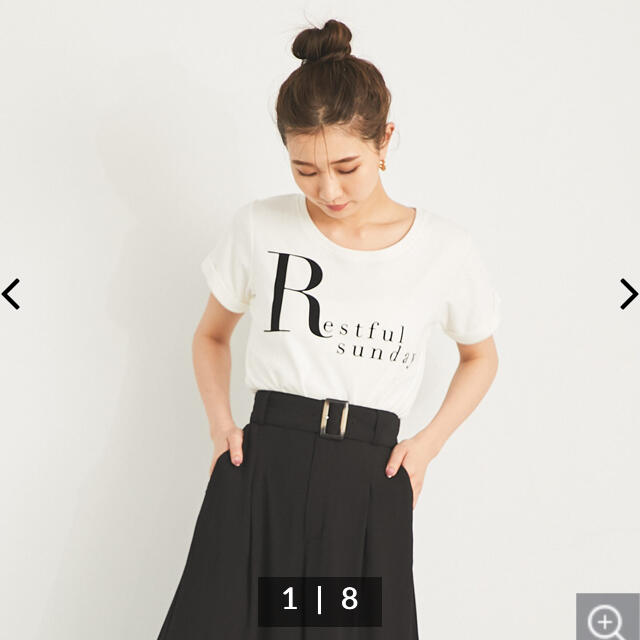 rienda(リエンダ)の完売　rienda  BigロゴT-SH   Tシャツ レディースのトップス(Tシャツ(半袖/袖なし))の商品写真