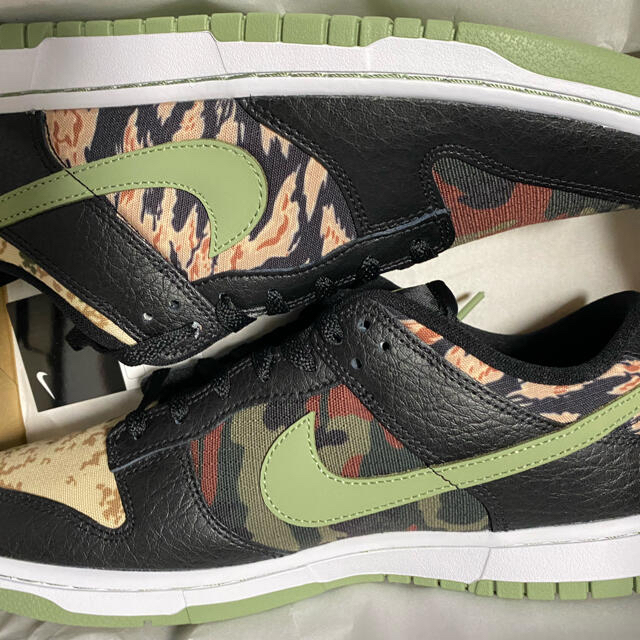 定価　29cm nike dunk low BLACK MULTI CAMO