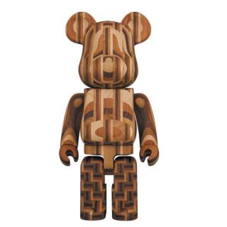 メディコムトイ(MEDICOM TOY)のbearbrick ベアブリック カリモク 寄木 2nd 400％(その他)