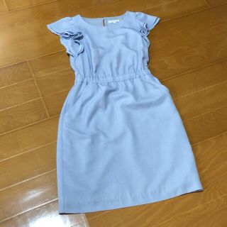 プロポーションボディドレッシング(PROPORTION BODY DRESSING)のフォーマルワンピースボディドレッシング ブルー美品(ひざ丈ワンピース)