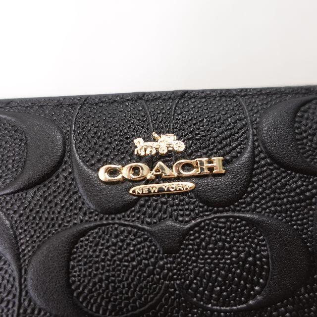 COACH(コーチ)のCOACH　長財布　ブラック レディースのファッション小物(財布)の商品写真