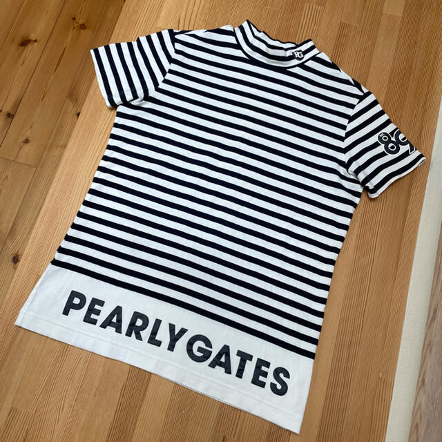 PEARLY GATES★パーリーゲイツ・モックシャツ(カットソー)レディース