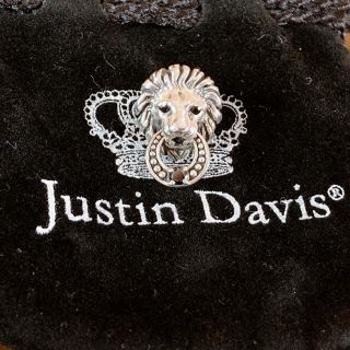 ジャスティンデイビス(Justin Davis)のジャスティンデイビス　ライオンキーパーピアス　シルバー925 K18(ピアス(片耳用))