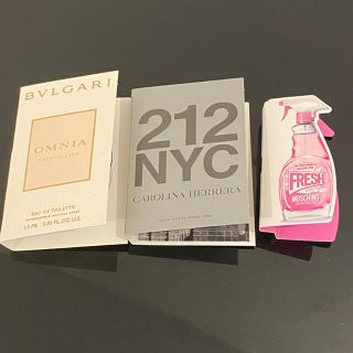 ブルガリ(BVLGARI)のBVLGARI☆OMNIAクリスタリン/CAROLINA HERRERA212他(香水(女性用))