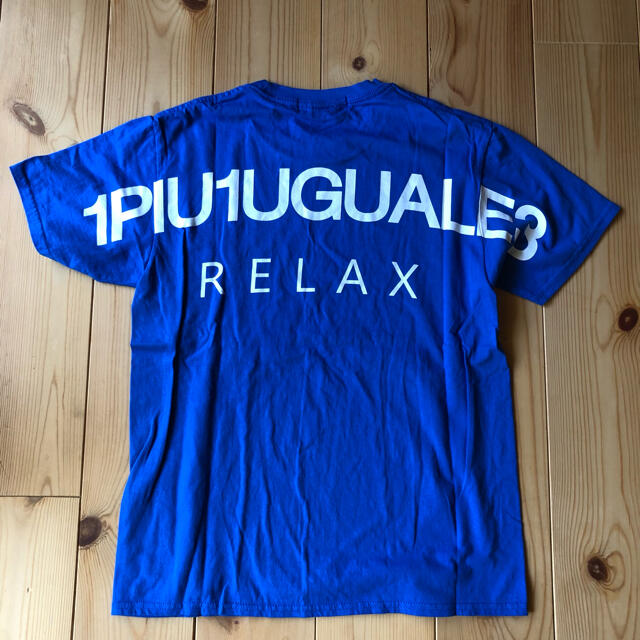 1piu1uguale3(ウノピゥウノウグァーレトレ)の【1PIU1UGUALE3RELAX】バックロゴプリント 半袖Tシャツ メンズのトップス(Tシャツ/カットソー(半袖/袖なし))の商品写真