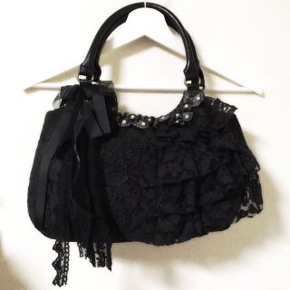 アクシーズファム(axes femme)のレースクチュールBAG(ハンドバッグ)